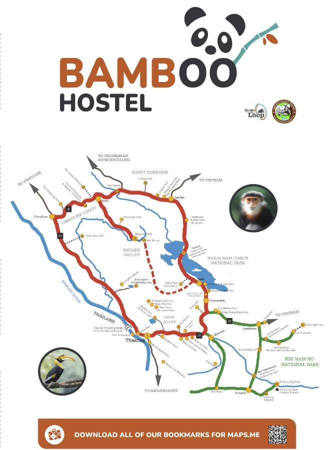 תאקהק Bamboo Hostel מראה חיצוני תמונה